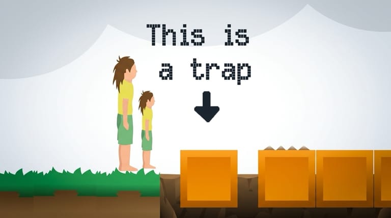 The Unfair Platformer gameplay thumbnail