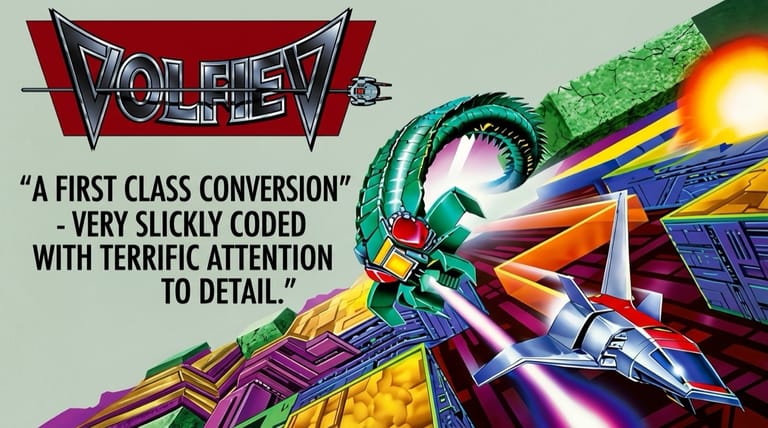 Volfied gameplay thumbnail